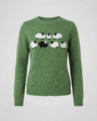 Rose Sweater in Green