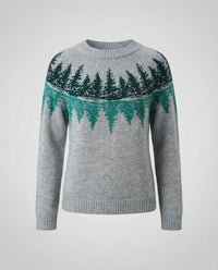 Rose Sweater in Hellturkis and Baume