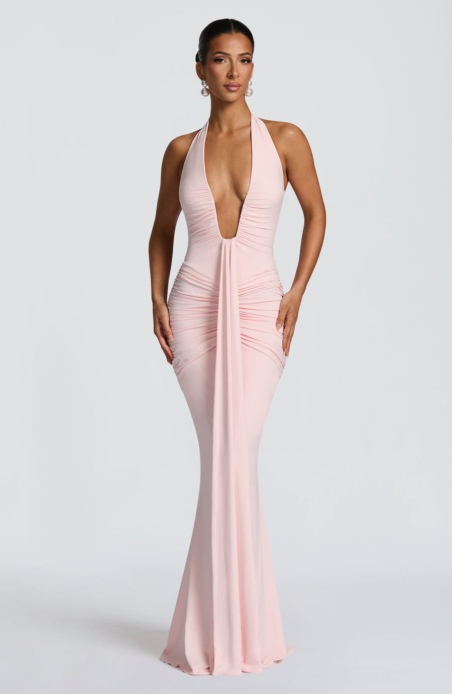 Leslie Maxi Dress – Blush