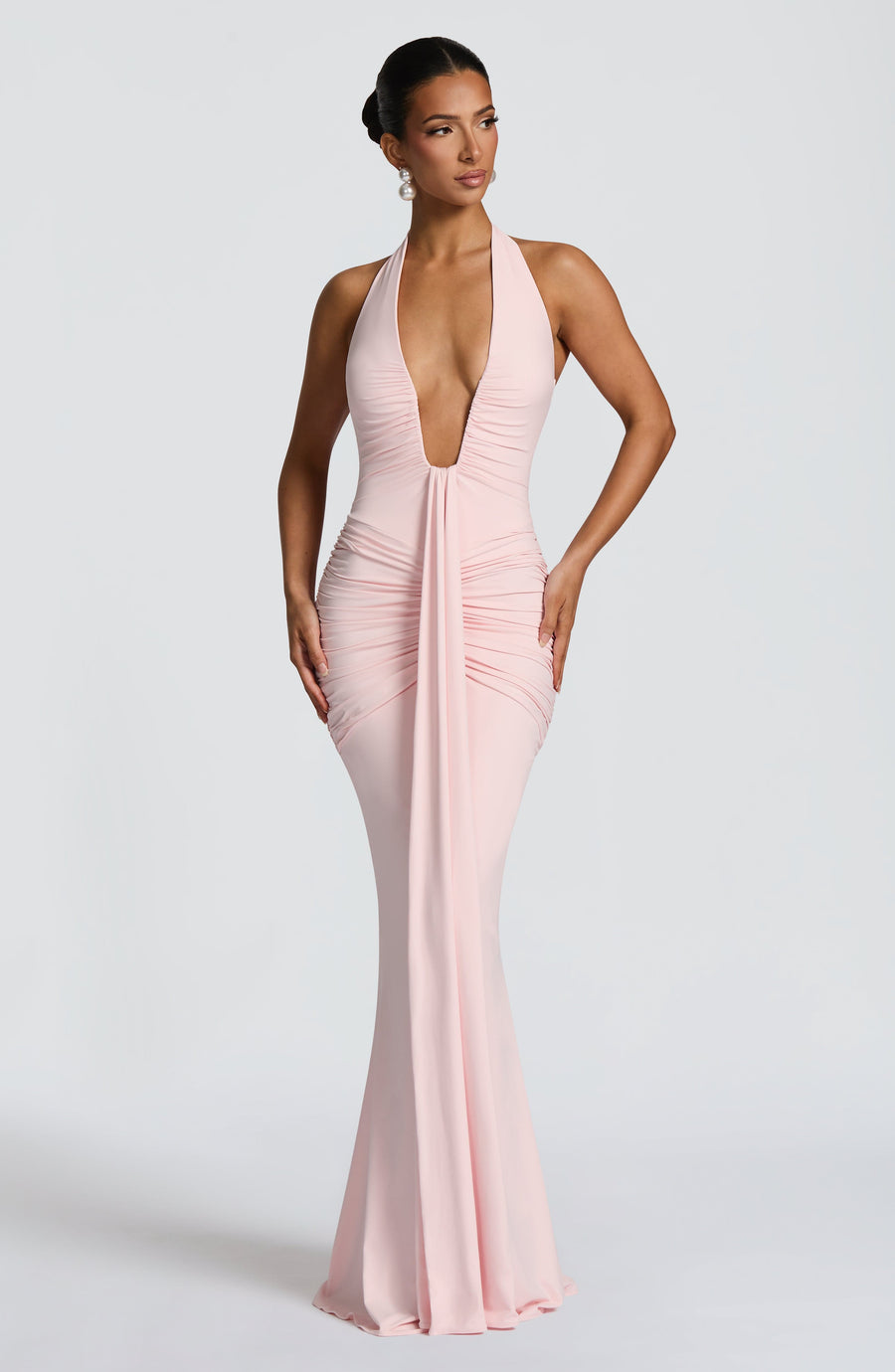 Leslie Maxi Dress – Blush