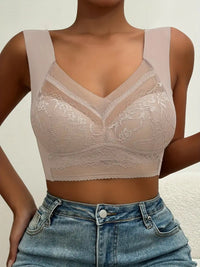 Rowan Comfortable Bra in Coffee
