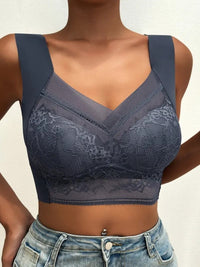 Rowan Comfortable Bra in Grey
