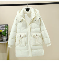 Rowan Jacket with Pockets and Hood in Beige