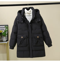 Rowan Jacket with Pockets and Hood in Black