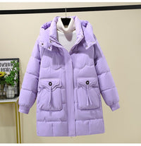Rowan Jacket with Pockets and Hood in Purple