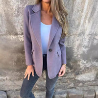 Roxane Elegant Blazer in Apricot
