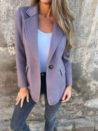 Roxane Elegant Blazer in Light Purple