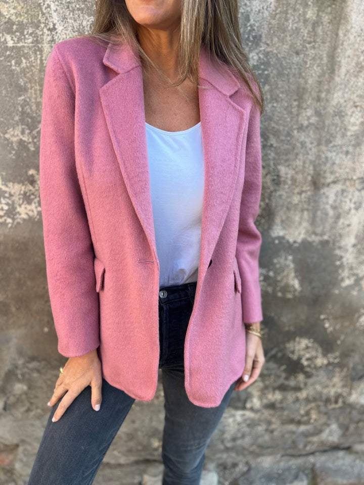 Roxane Elegant Blazer in Pink