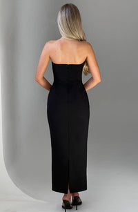 Brianna Midaxi Dress – Black