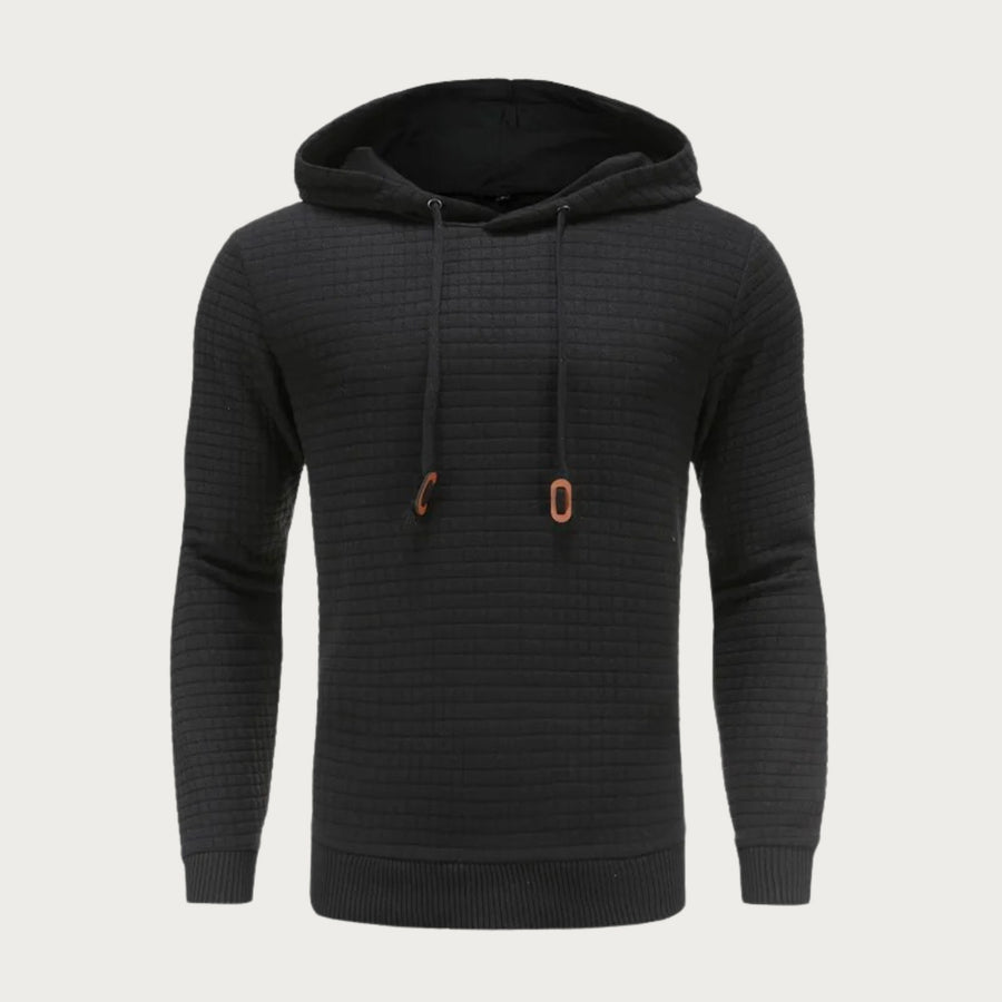 Ruben Shirt with Hood in Black