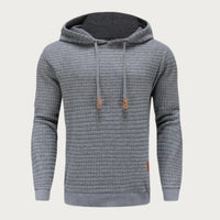 Ruben Shirt with Hood in Dark Grey