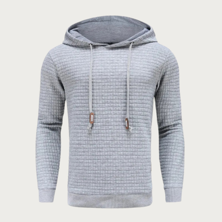 Ruben Shirt with Hood in Grey