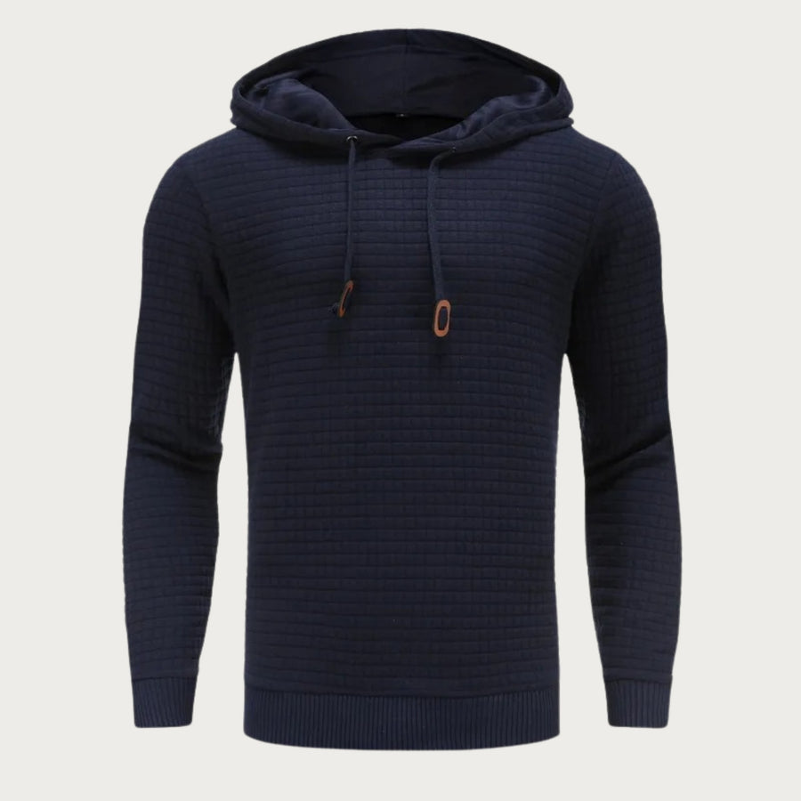 Ruben Shirt with Hood in Navy