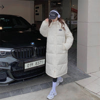 Ruby Parka with Pockets in White