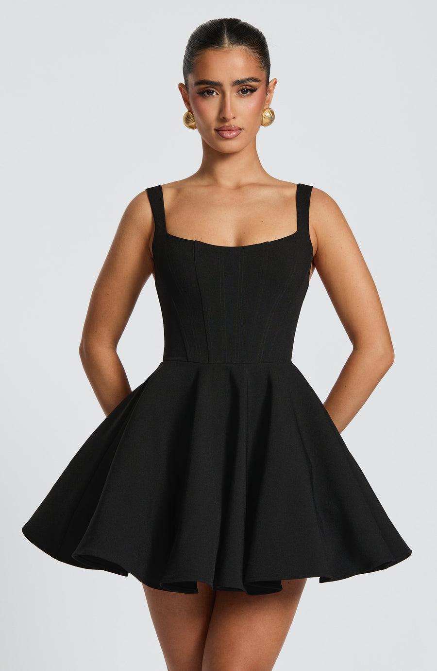 Marisa Mini Dress – Black