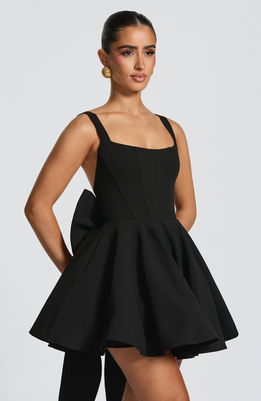 Marisa Mini Dress – Black