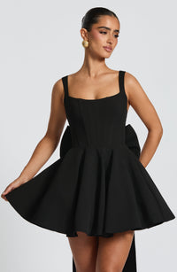 Marisa Mini Dress – Black