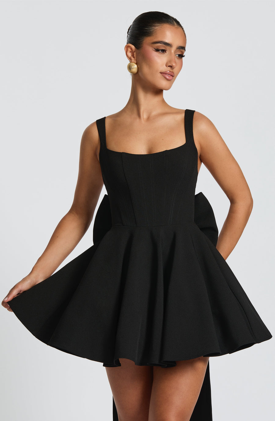 Marisa Mini Dress – Black