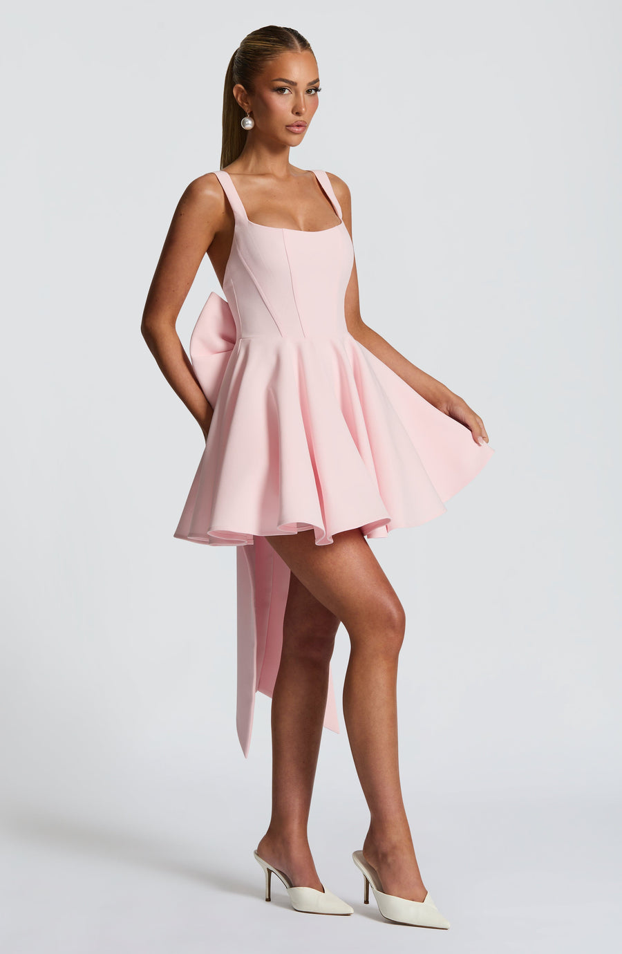 Marisa Mini Dress – Blush
