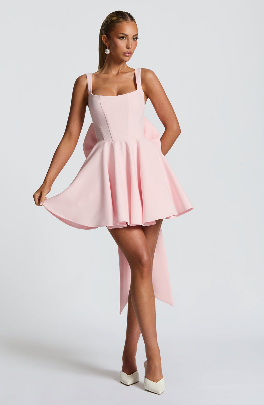 Marisa Mini Dress – Blush