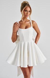 Marisa Mini Dress – Ivory