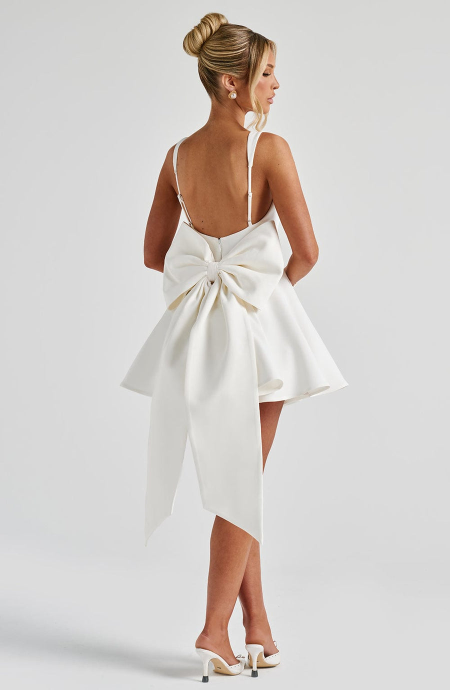 Marisa Mini Dress – Ivory