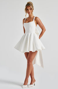 Marisa Mini Dress – Ivory