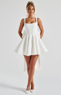 Marisa Mini Dress – Ivory