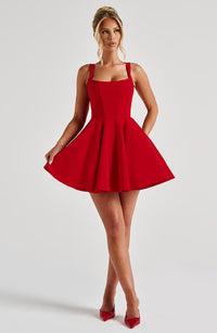 Marisa Mini Dress – Red