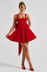 Marisa Mini Dress – Red