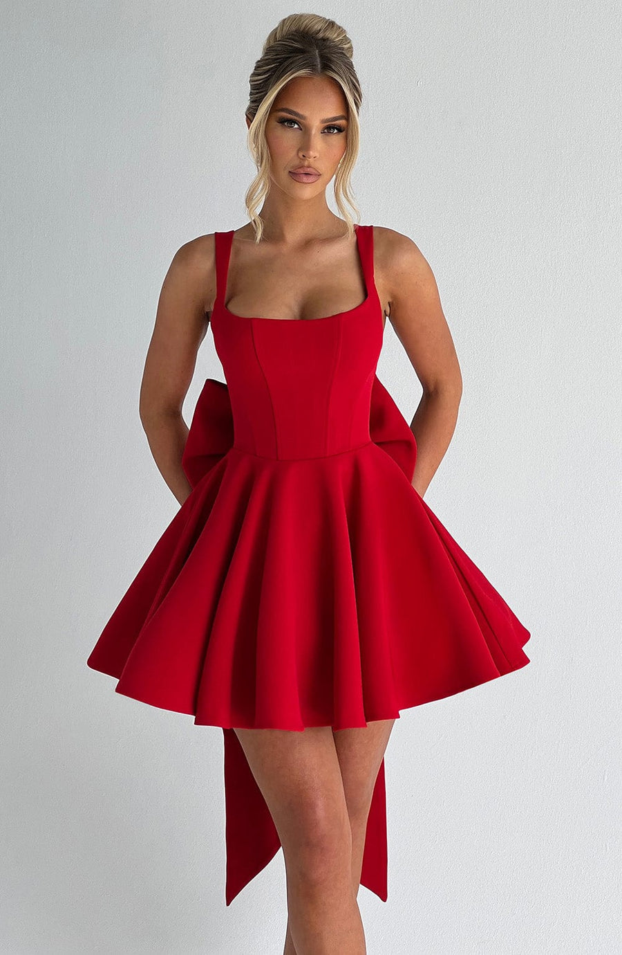 Marisa Mini Dress – Red