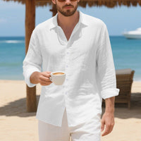 Rutger Casual Linen Shirt