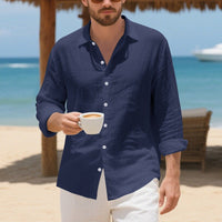 Rutger Casual Linen Shirt