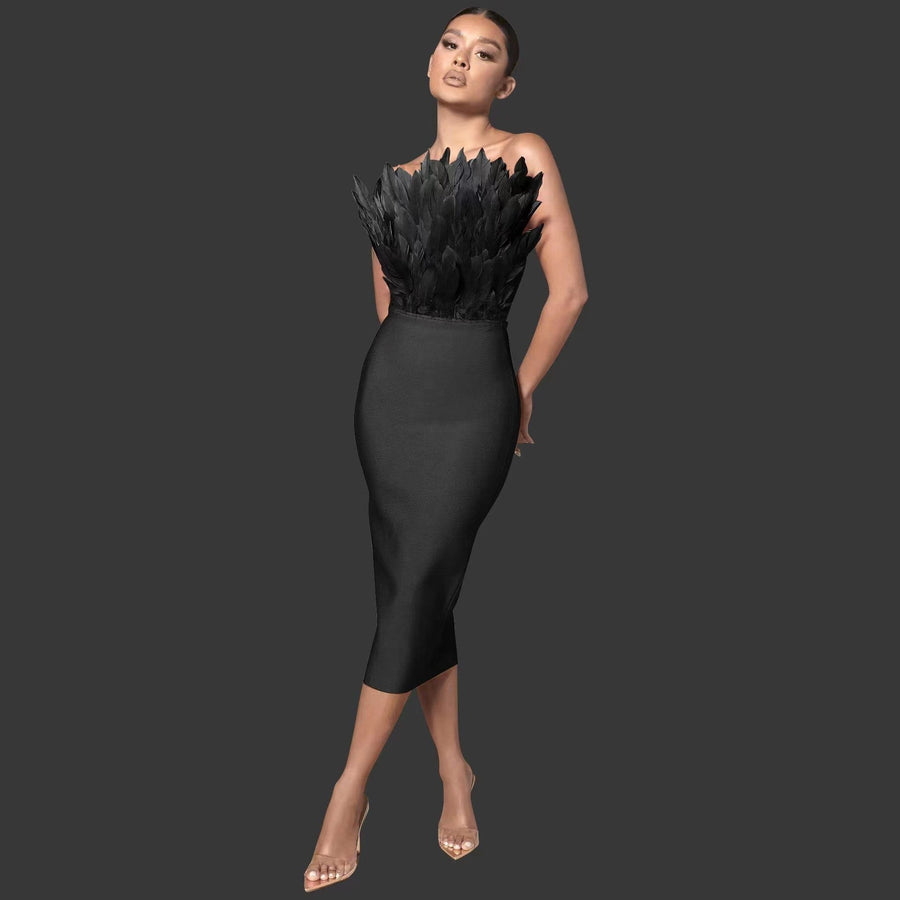Rutger Dress in Black