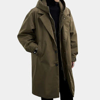 Rutger Trench Coat in Green