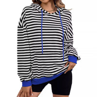 Saar Casual Hoodie with Hood in Black