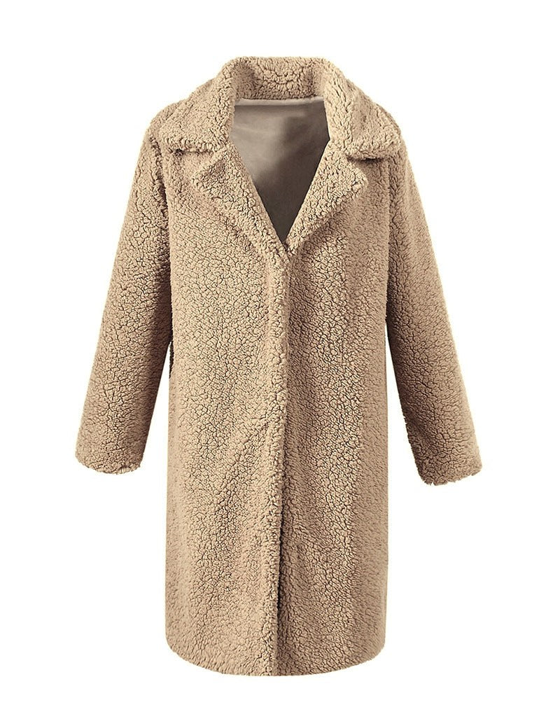 Saar Coat with Oversized in Khaki