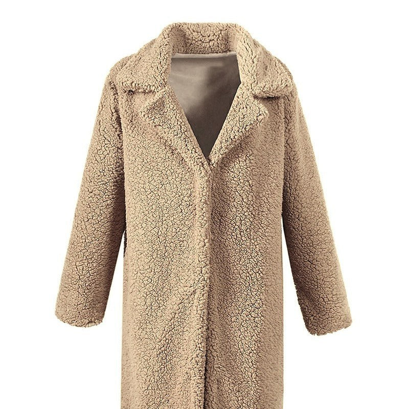 Saar Coat with Oversized in Olive Green