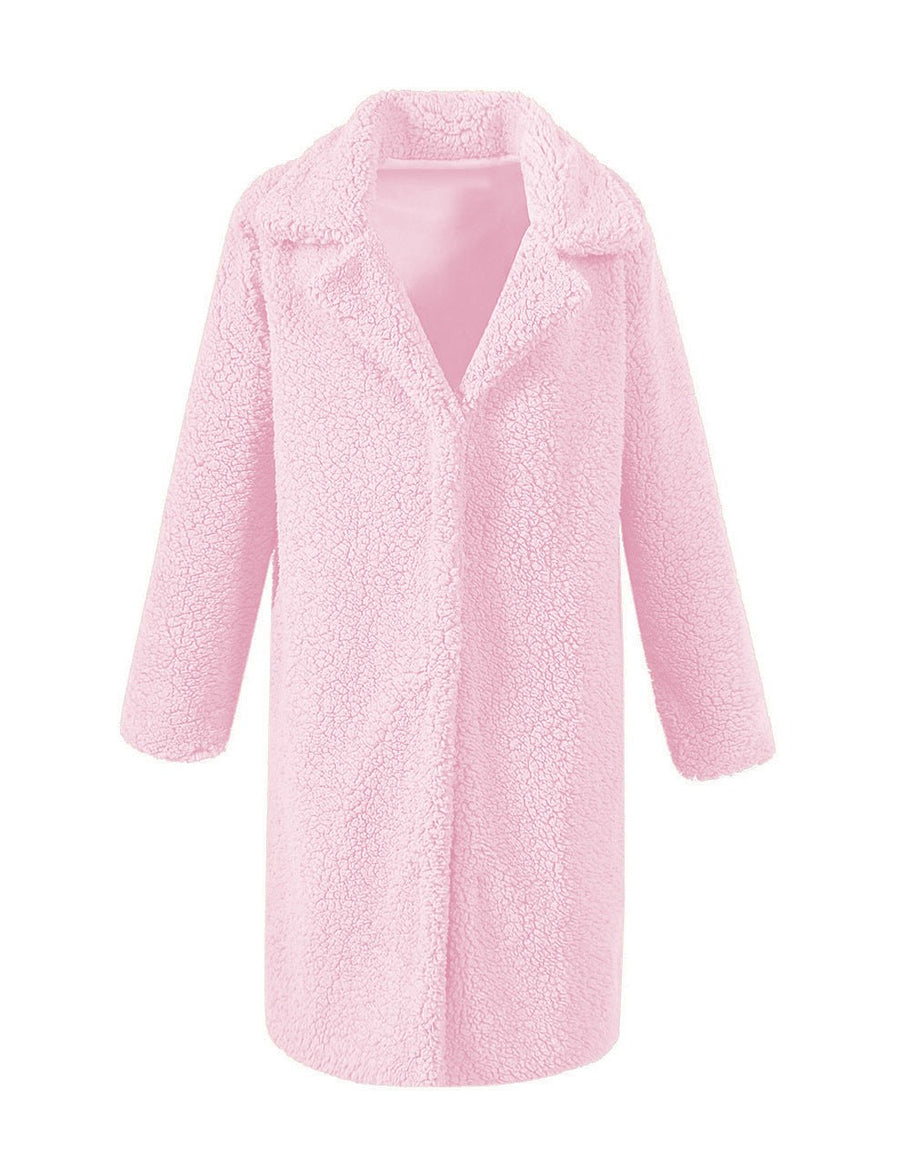 Saar Coat with Oversized in Pink