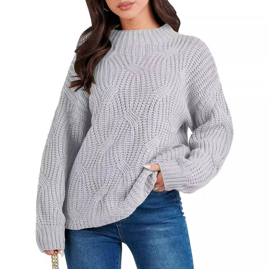 Saar Knit Sweater in Black
