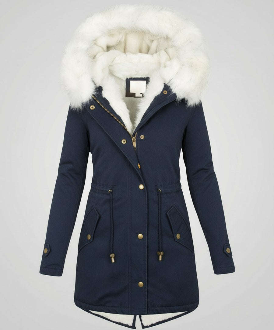 Saar Warm Jacket in Blue