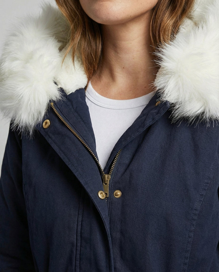 Saar Warm Jacket in Blue