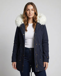 Saar Warm Jacket in Blue