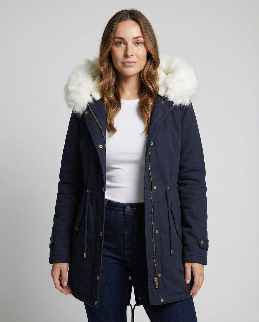 Saar Warm Jacket in Blue