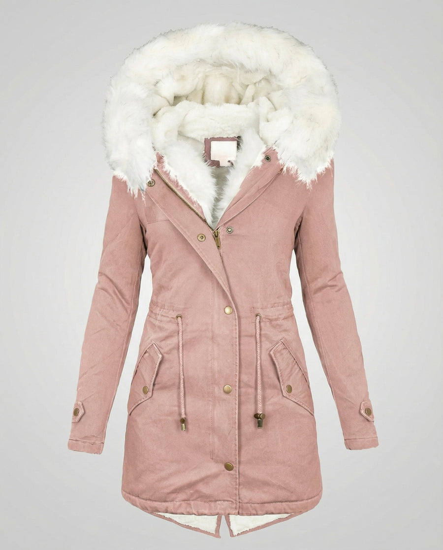 Saar Warm Jacket in Pink
