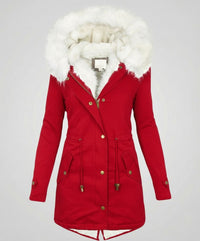 Saar Warm Jacket in Red