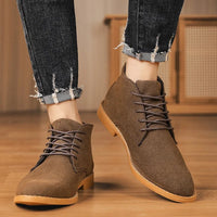Sabatino Barresi Suede Chukka Boot in Sienna Brown