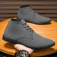 Sabatino Barresi Suede Chukka Boot in Slate Gray