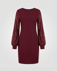 Sabine Casual Dress in Black