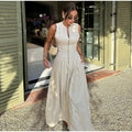 Sabine Elegant Dress with Zip Front